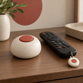 Cream & Terracotta Key and Remote Finder Set